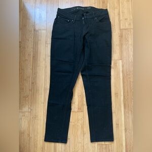 Levi's Supreme Curve Modern Rise Skinny Black Jeans Size 31